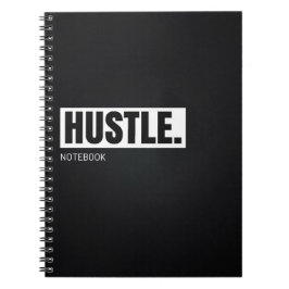 Motivatie laptop: Hustle Notitieboek