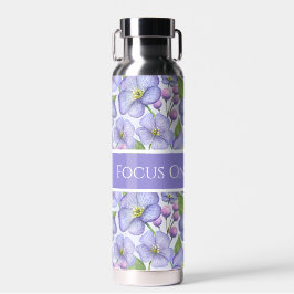 Motivatie Lavender Flowers personaliseren Tekst aa Waterfles