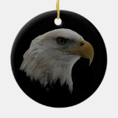 Motivatie leider van de Amerikaanse Eagle Keramisch Ornament (Achterkant)