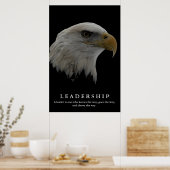 Motivatie leider van de Amerikaanse Eagle Poster (Keuken)