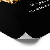 Motivatie leiderschap Bald American Eagle Poster (Hoek)