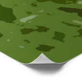 Motivatie leiderschap brullende leeuw Pop kunst Poster (Hoek)