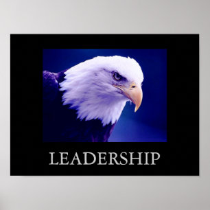 Motivatie leiderschap Eagle Eyes Poster