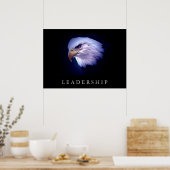 Motivatie leiderschap Eagle Eyes Poster (Keuken)