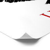 Motivatie leiderschap Eagle Landing Poster (Hoek)