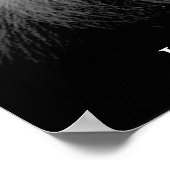 Motivatie leiderschap in Black & White Lion Poster (Hoek)