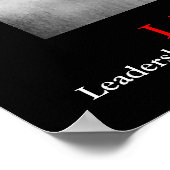 Motivatie leiderschap King Lion Pride Poster (Hoek)