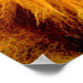 Motivatie leiderschap Lion Pop Art Poster (Hoek)