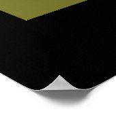 Motivatie leiderschap Tijger gezicht Poster Print (Hoek)