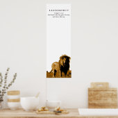 Motivatie leiderschapsCitaat Poster (Keuken)