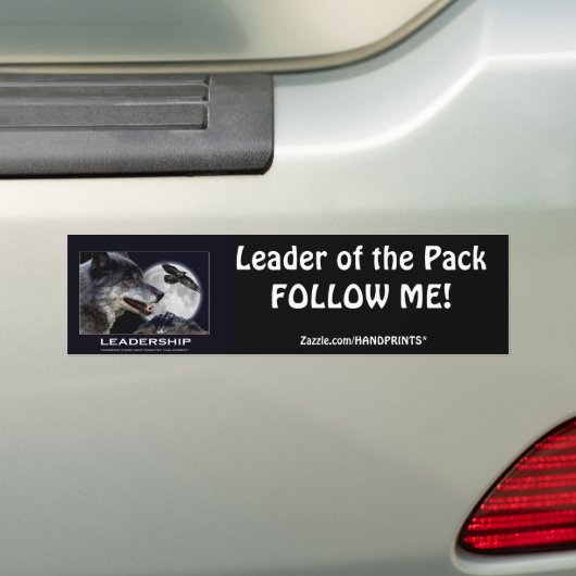 Motivatie leiderschapsgeschenken bumpersticker (Op auto)
