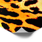 Motivatie leopard Eyes Poster afdrukken (Hoek)
