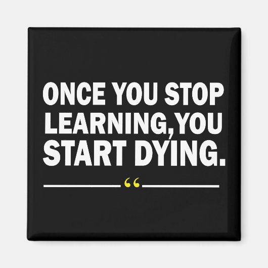 Motivatie lerarenquote magneet (Voorkant)