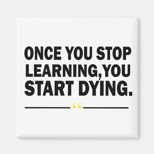 Motivatie lerarenquote magneet (Voorkant)