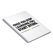 Motivatie lerarenquote notitieboek (Rechterzijde)