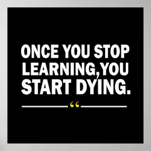 Motivatie lerarenquote poster