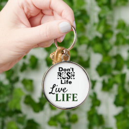 Motivatie leven sleutelhanger