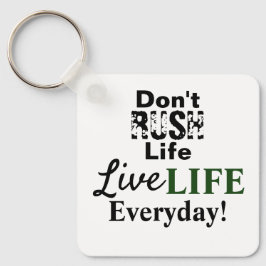 Motivatie leven sleutelhanger