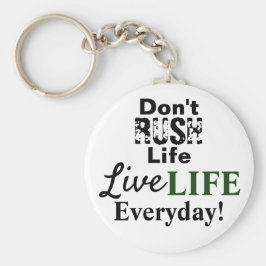 Motivatie leven sleutelhanger