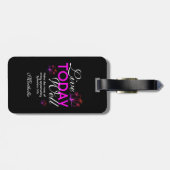 Motivatie LEVEN VANDAAG GOED Christelijk Bagagelabel (Achterkant horizontaal)