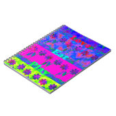 Motivatie levendige "Eet Liefde & Spelen" Art Prin Notitieboek (Linkerzijde)