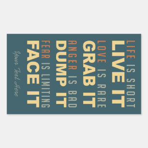Motivatie levensadvies stickers