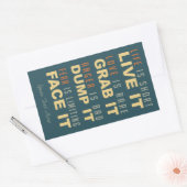 Motivatie levensadvies stickers (Envelop)