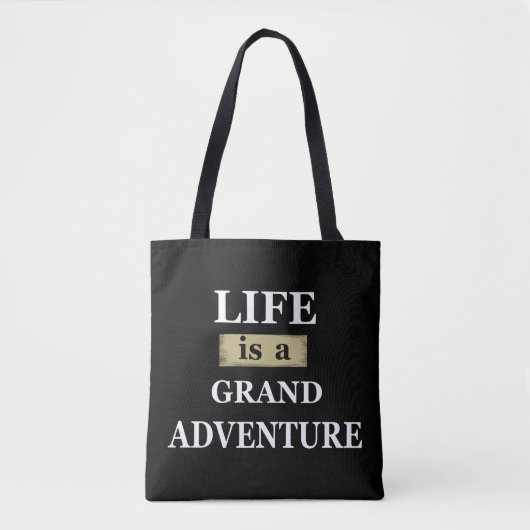 Motivatie levensbeschrijvingen tote bag (Voorkant)