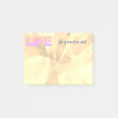 Motivatie levensoverzicht post-it® notes (Voorkant)