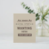 Motivatie levensquote feestdagenkaart (Staand voorkant)