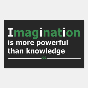 Motivatie levensquote rechthoekige sticker