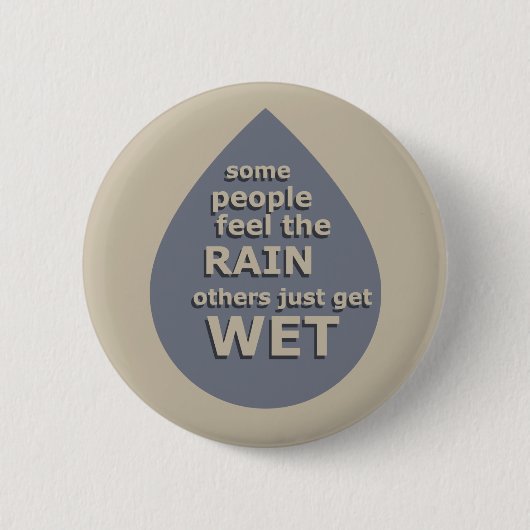 Motivatie levensquote ronde button 5,7 cm (Voorkant)