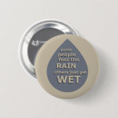 Motivatie levensquote ronde button 5,7 cm (Voorkant /achterkant)