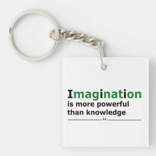 Motivatie levensquote sleutelhanger