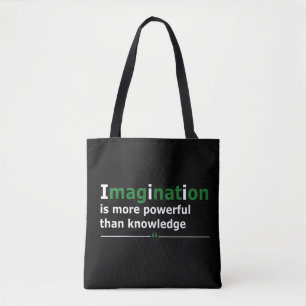 Motivatie levensquote tote bag