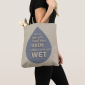 Motivatie levensquote tote bag (Dichtbij)