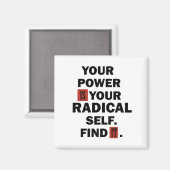 Motivatie levenssuccesquotes magneet (Voorkant / Achterkant)