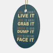 Motivatie Life Advice ornament (Links)