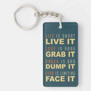 Motivatie Life Advice sleutelhanger