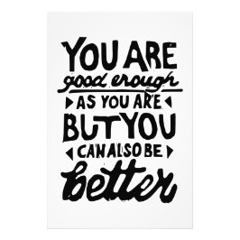 Motivatie Lino-citaatafdruk Foto Afdruk