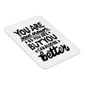 Motivatie Lino-citaatafdruk Magneet (Rechterzijde)