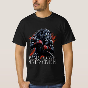 Motivatie Lion Boxing Gym T-shirt