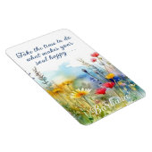 Motivatie Maak je ziel blij gepersonaliseerd Magneet (Rechterzijde)