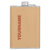 Motivatie maatkolf heupfles (Achterkant)