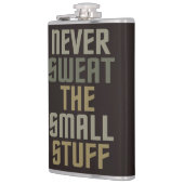 Motivatie maatkolf heupfles (Links)