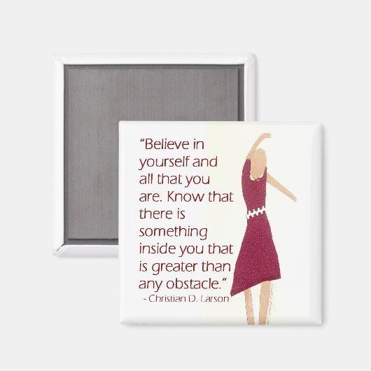 Motivatie magneet (Voorkant / Achterkant)