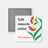 Motivatie Magnet-Life Offerte Magneet (Voorkant / Achterkant)