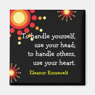 Motivatie magneten ~Eleanor Roosevelt Quote