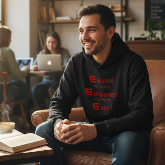 Motivatie Mannen Basic Hooded Sweatshirt