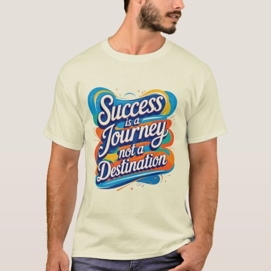 Motivatie Mannen basisshirt T-shirt (Voorkant)